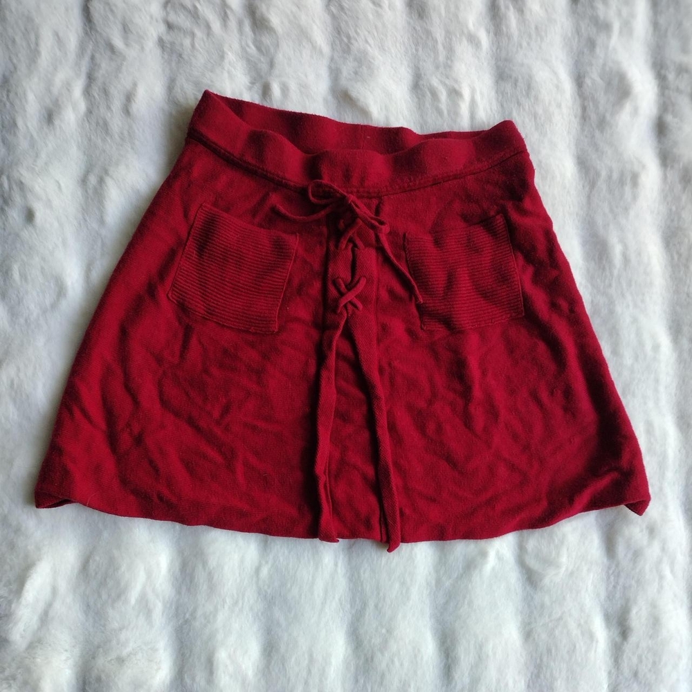 Candie's Red Mini Skirt